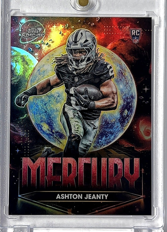 Ashton Jeanty Topps Chrome Mercury — front