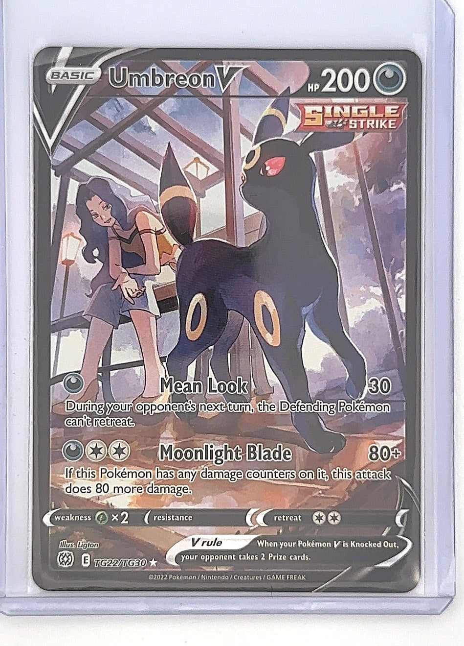 Umbreon V #TG22/TG30 — front