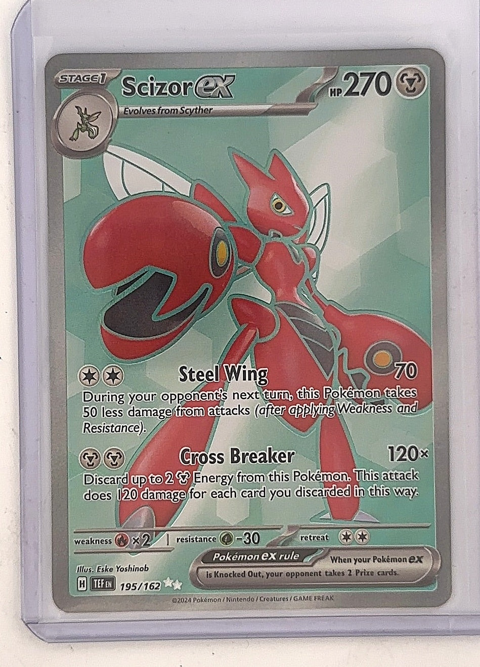 Scizor ex - 195/162 #195/162 — front