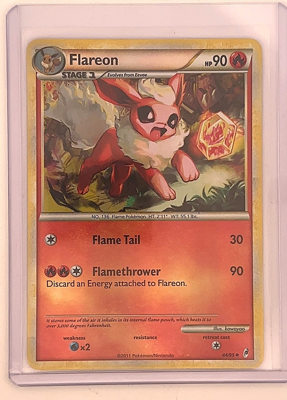 Flareon #44/95 — front