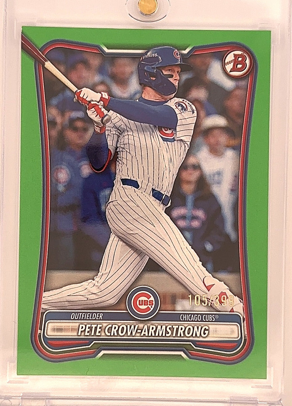 2026 Bowman Pete Crow-Armstrong [Neon Green] #31 — front