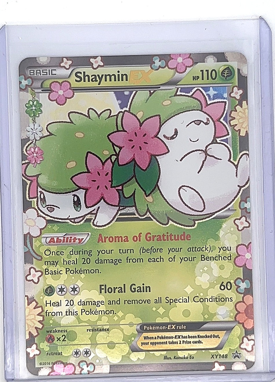 Shaymin EX #XY148 — front