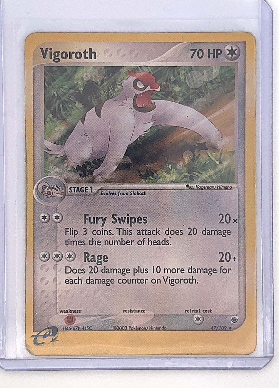 Vigoroth #47/109 — front