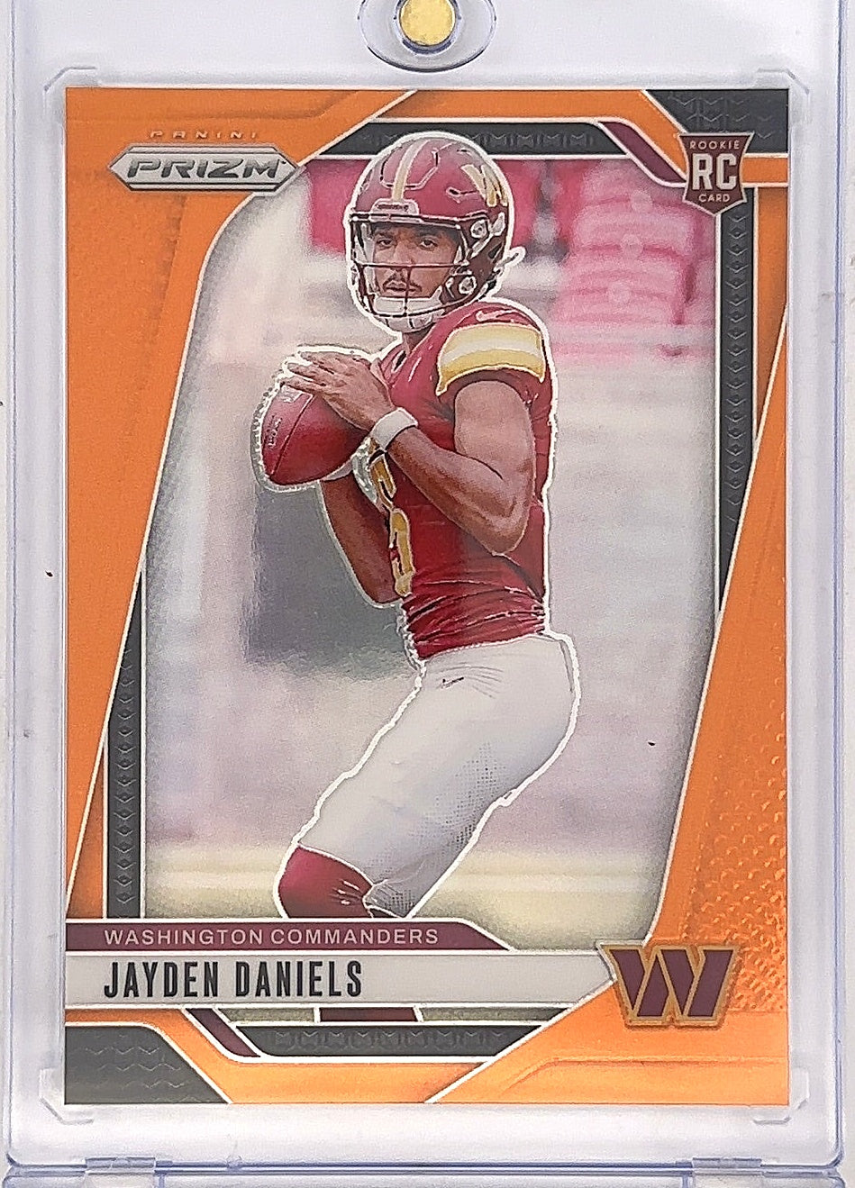 2024 Panini Prizm Jayden Daniels [Orange] #347 — front