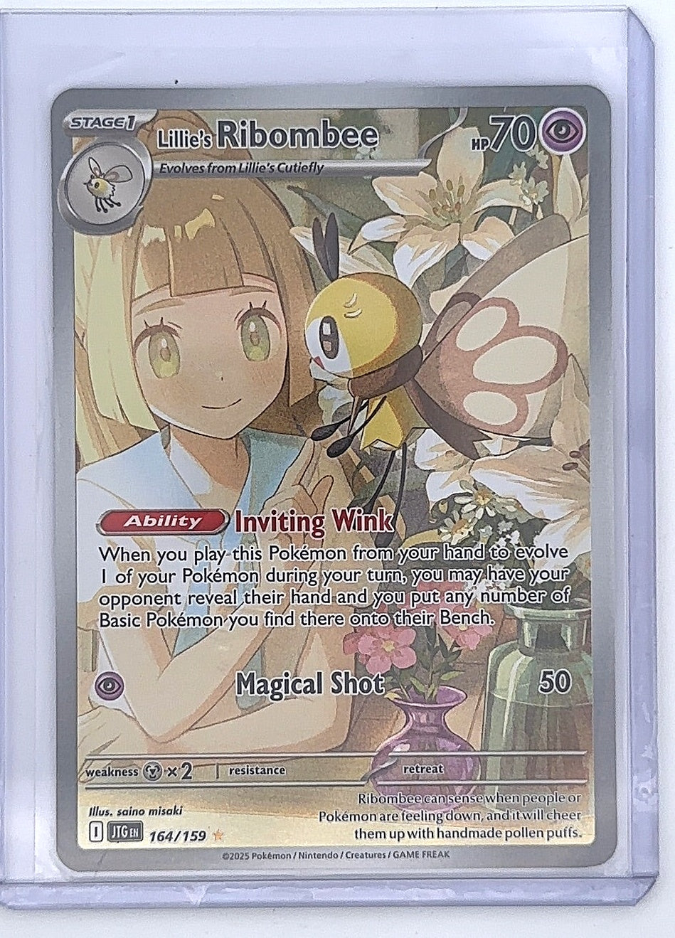 Lillie's Ribombee - 164/159 #164/159 — front