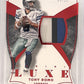 Tony Romo Panini Luxe Game Used Patch /30 — front
