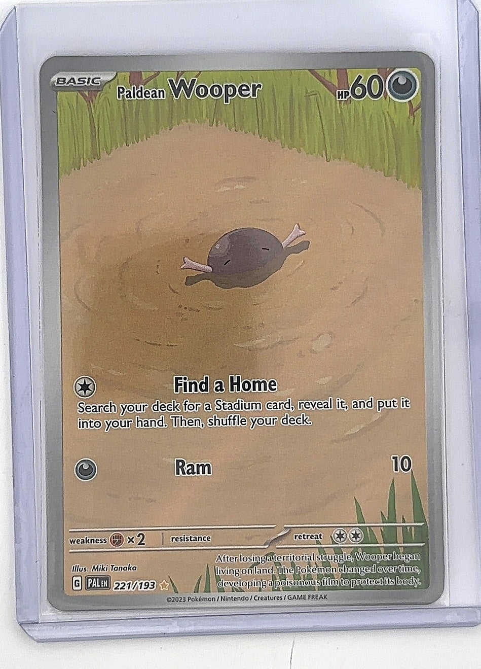 Paldean Wooper - 221/193 #221/193 — front