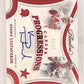 2025 Panini Flawless Career Progressions Vinny Testaverde [Ruby] #19 — front
