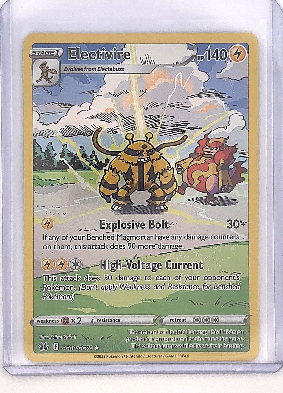 Electivire #GG08/GG70 — front