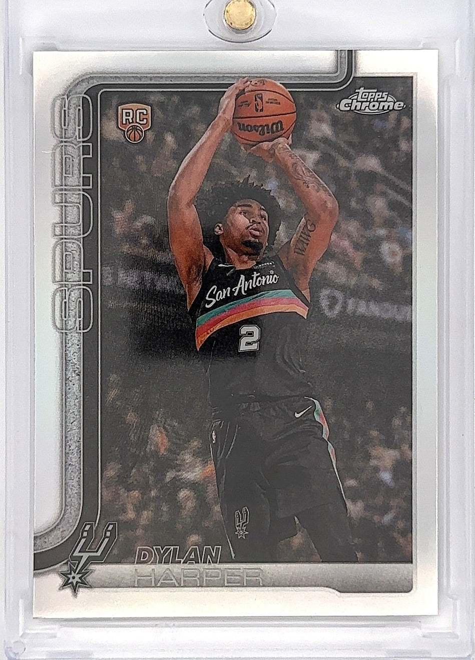 2025 Topps Chrome Update Dylan Harper [Refractor] #152 — front