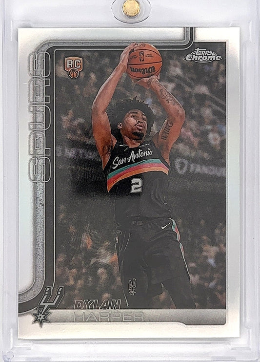 2025 Topps Chrome Update Dylan Harper [Refractor] #152 — front