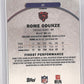 2025 Topps Finest Rome Odunze [Orange Geomertric] #84 — back