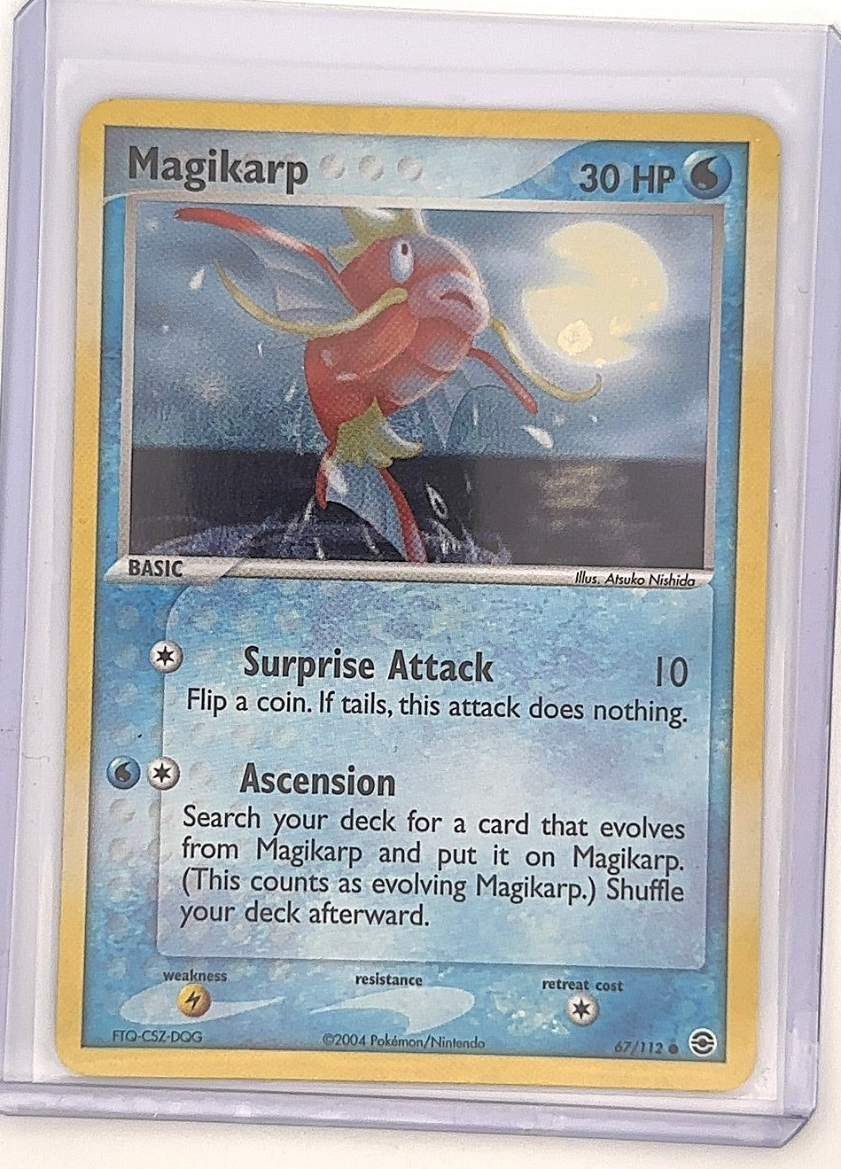 Magikarp #67/112 — front