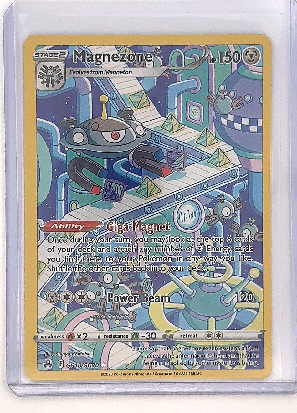 Magnezone #GG18/GG70 — front