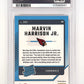 2024 Panini Donruss Marvin Harrison Jr. [Red Pandora Optic] #393 PSA 10 — back