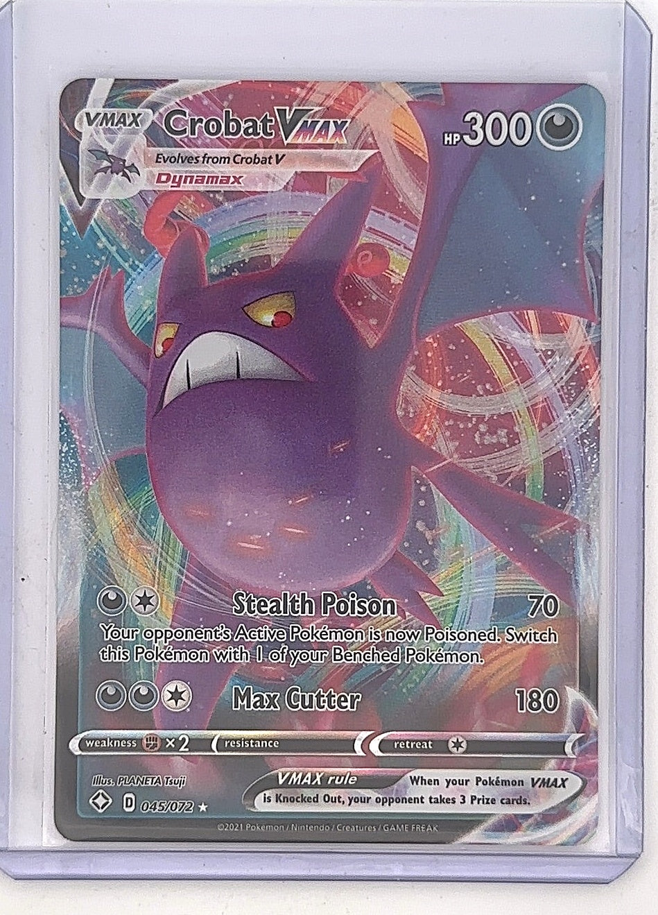 Crobat VMAX #045/072 — front