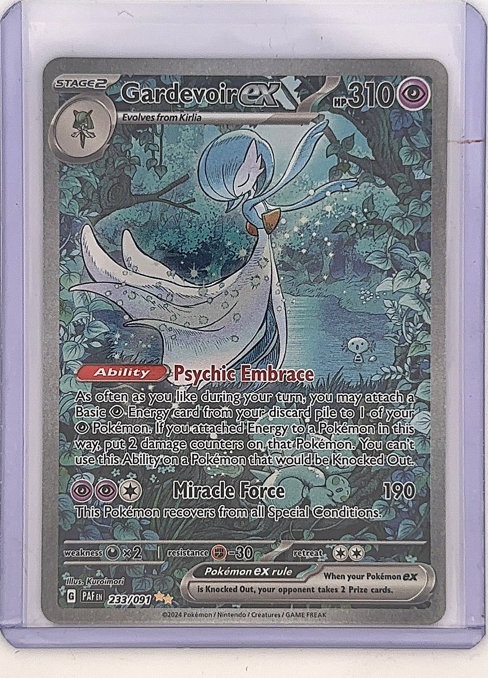 Gardevoir ex - 233/091 #233/091 — front