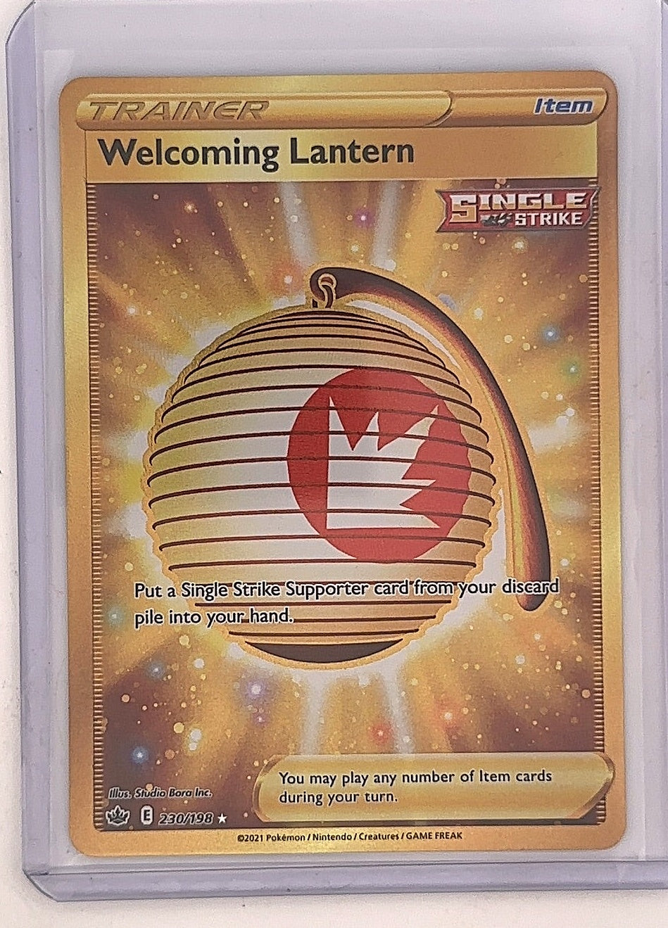 Welcoming Lantern (Secret) #230/198 — front