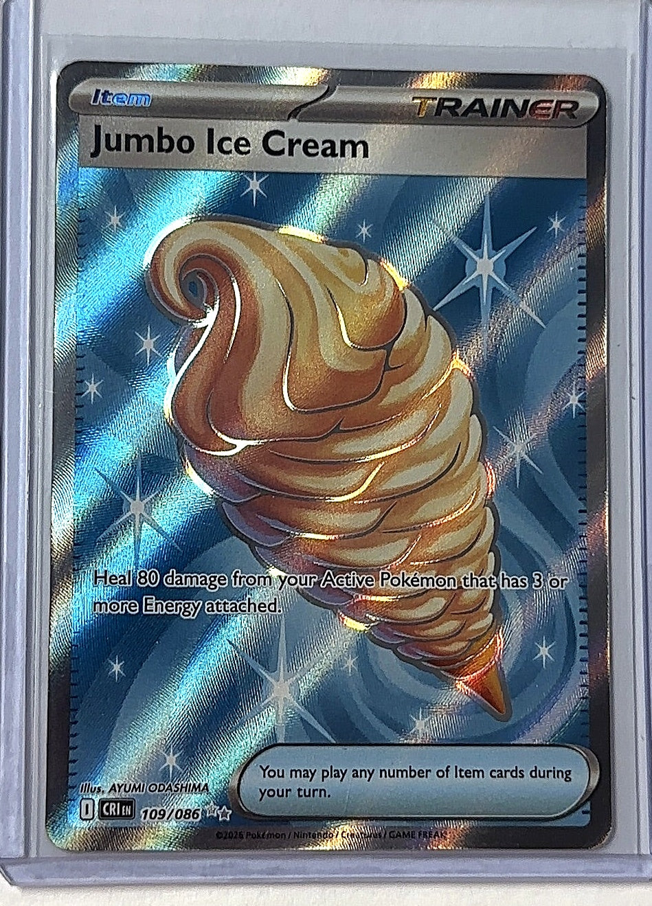Jumbo Ice Cream #109/086 — front