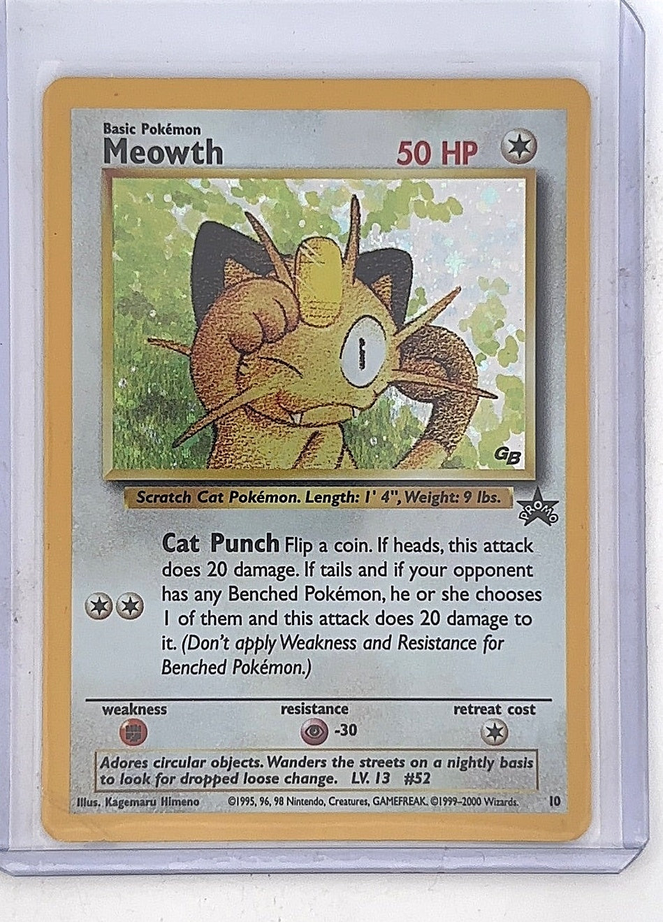 Meowth #10/53 — front