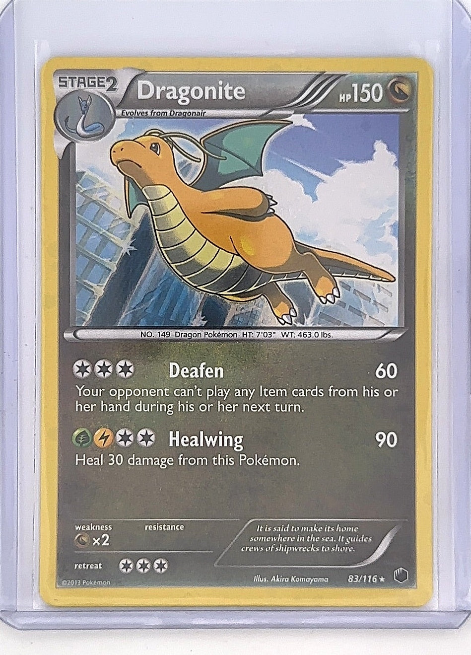 Dragonite #83/116 — front