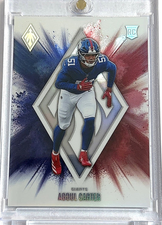 2025 Panini Phoenix Color Blast Abdul Carter #6 — front