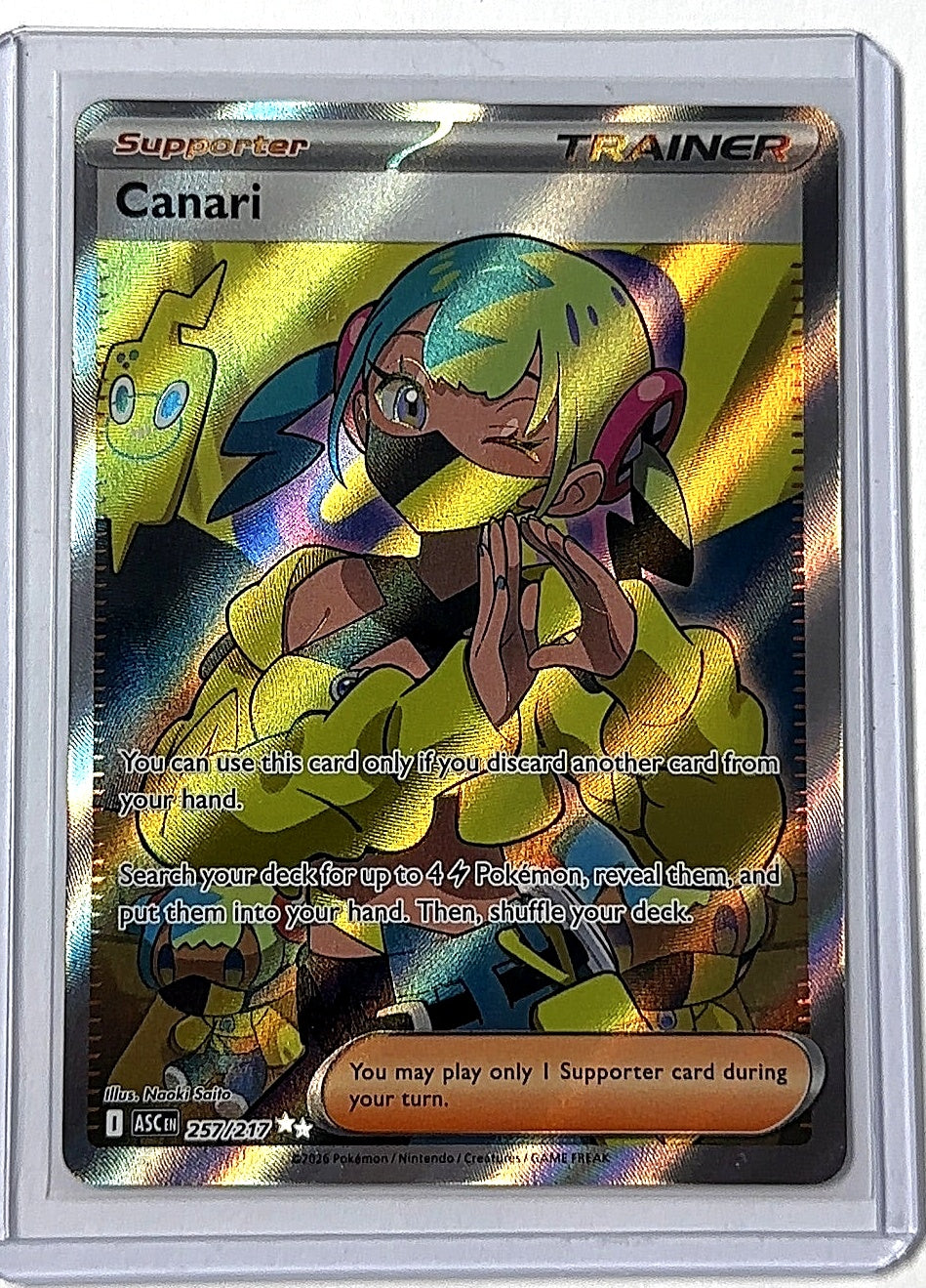 Canari - 257/217 #257/217 — front