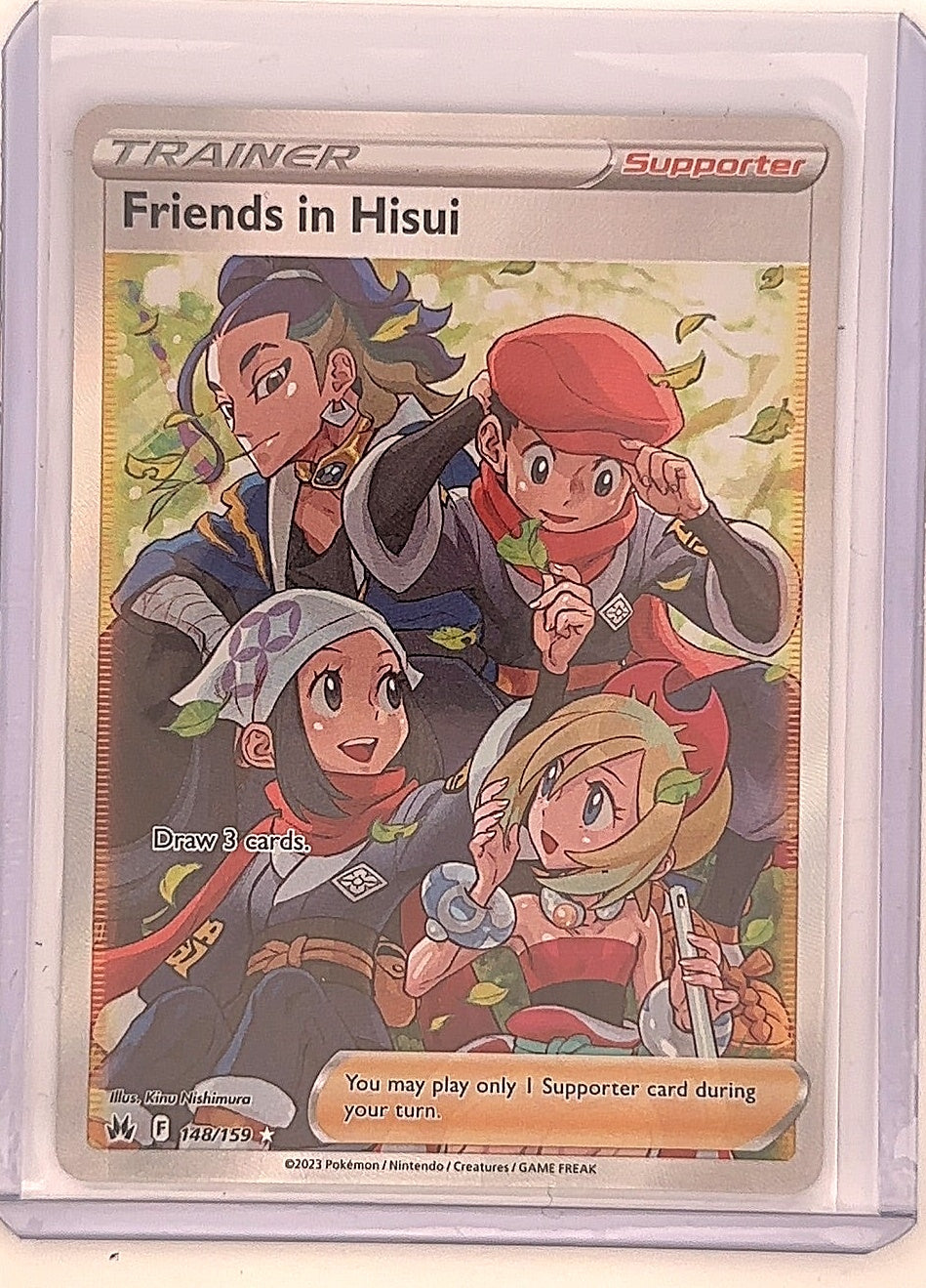 Friends in Hisui (Full Art) #148/159 — front