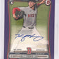 2026 Bowman Paper Rookie & Veteran Autograph Connelly Early [Purple Border] 249/250 #PRV-CE — front