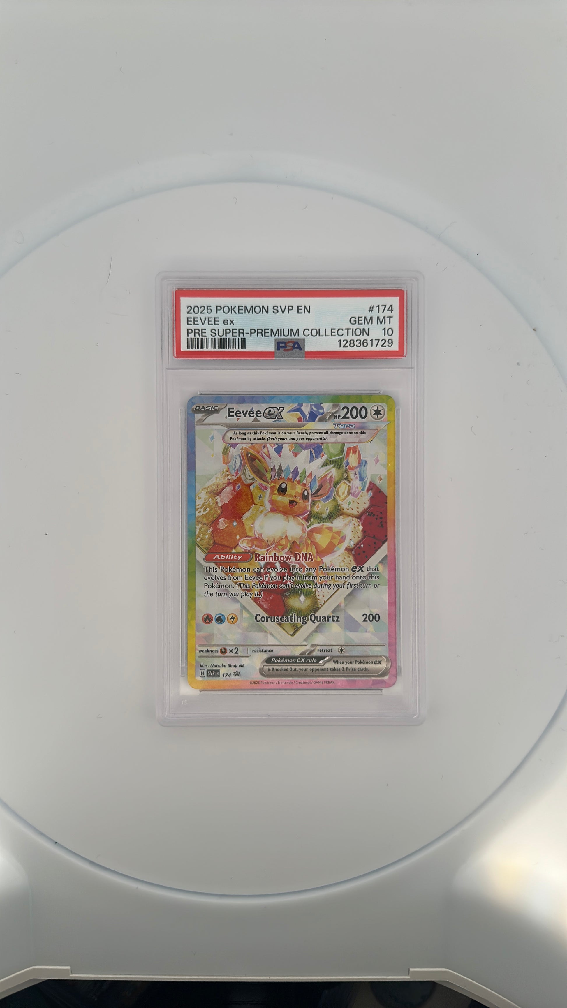 Eevee ex - 174 SV: Scarlet & Violet Promo Cards #174 — front