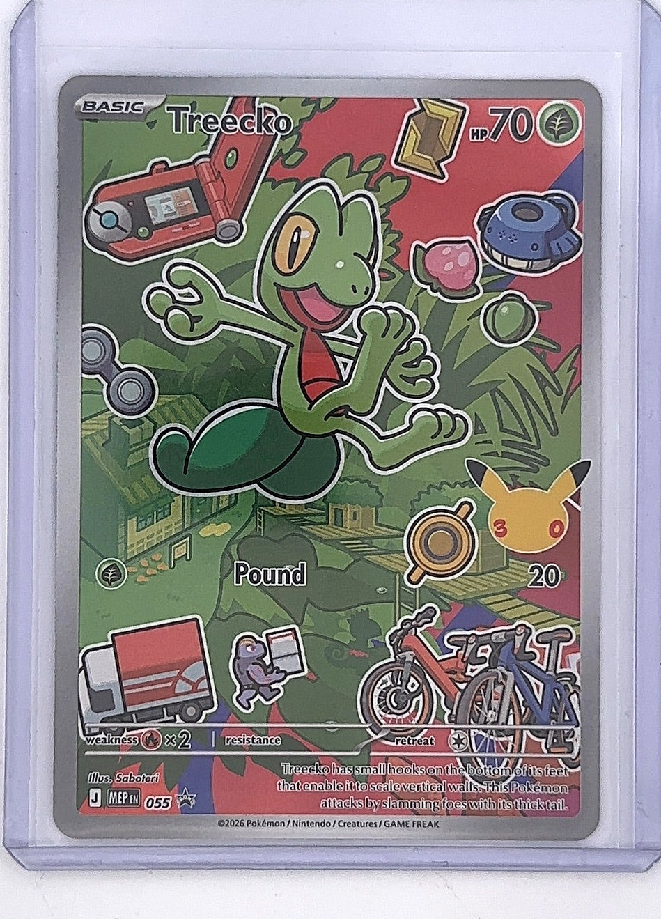 Treecko -  055 #055 — front