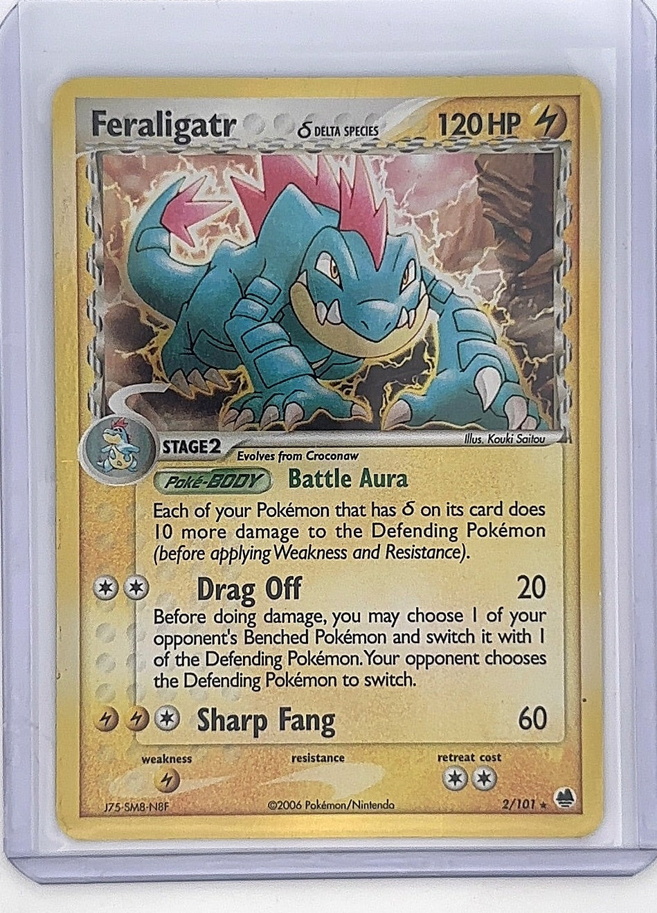 Feraligatr (Delta Species) #2/101 — front