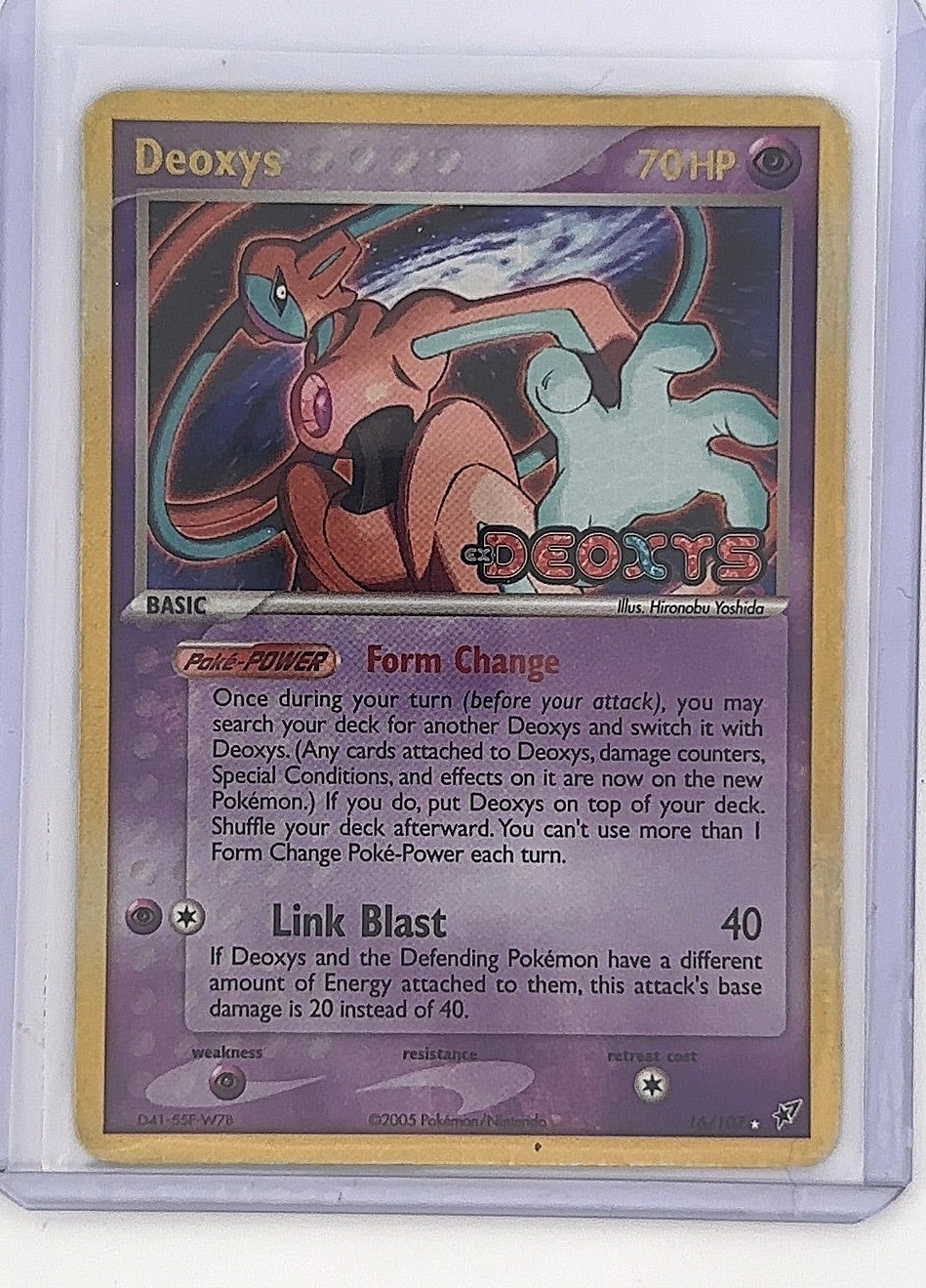 Deoxys ex Deoxys — front