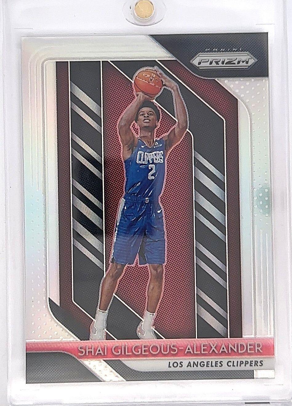 2018 Panini Prizm Shai Gilgeous-Alexander [Silver Prizm] #184 — front