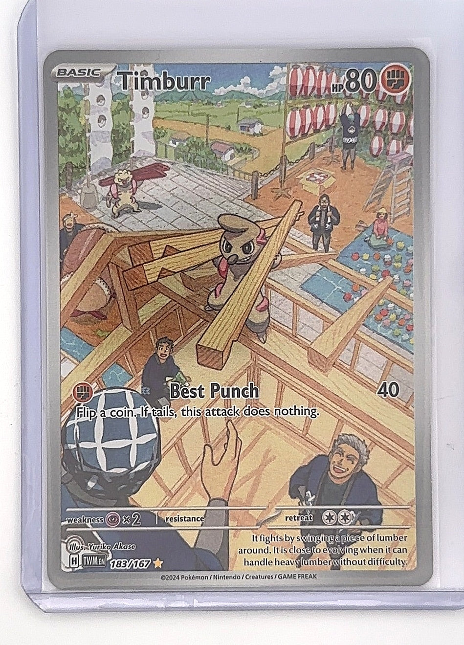 Timburr - 183/167 #183/167 — front