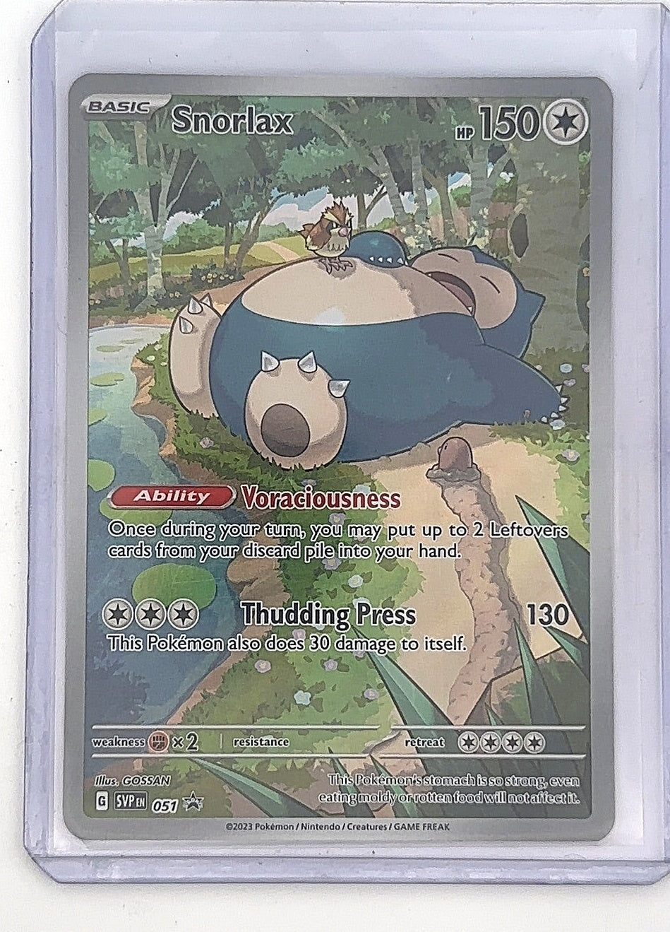 Snorlax - 051 #051 — front