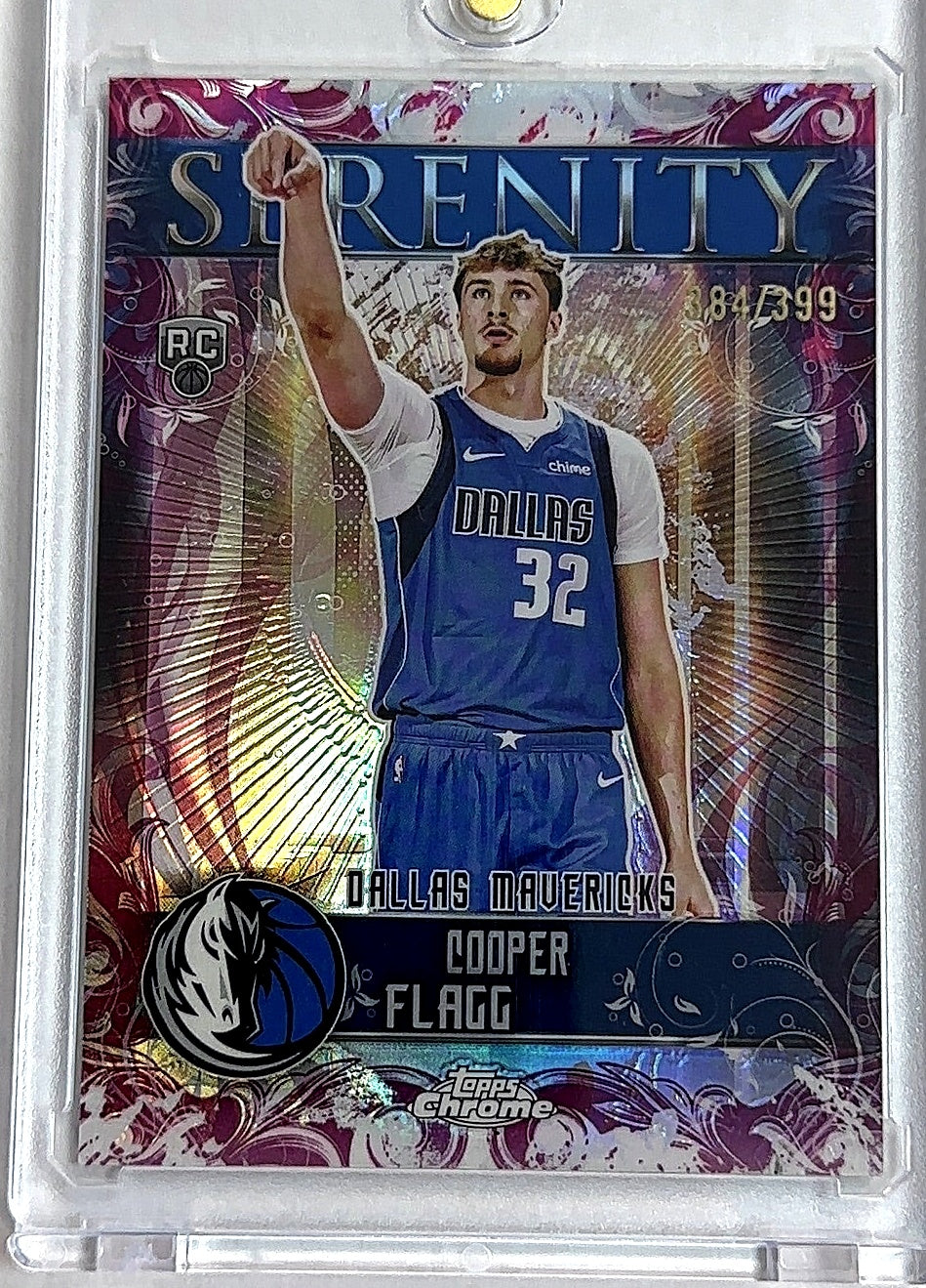 2025 Topps Chrome Serenity Cooper Flagg #SY-11 — front