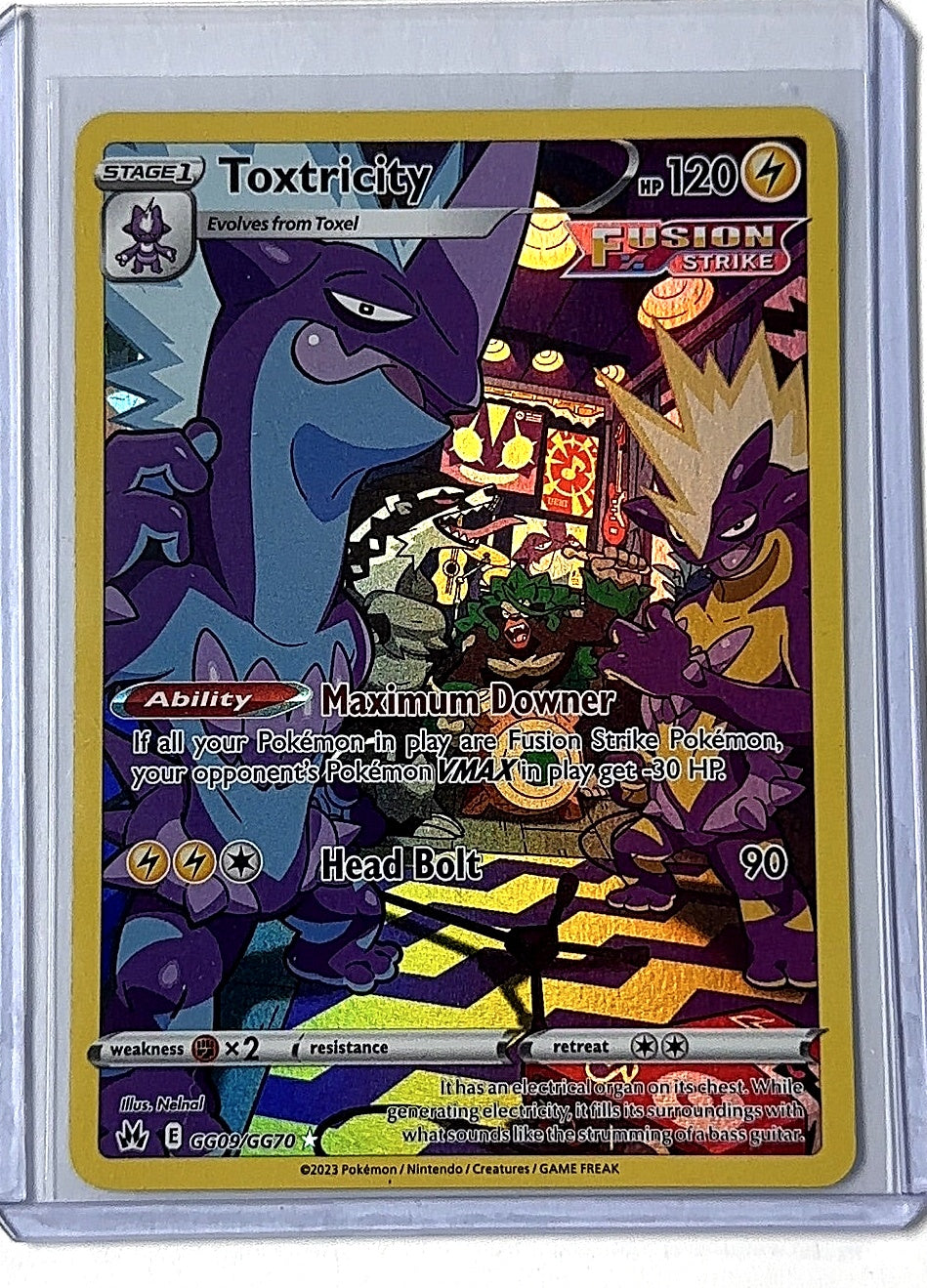 Toxtricity #GG09/GG70 — front