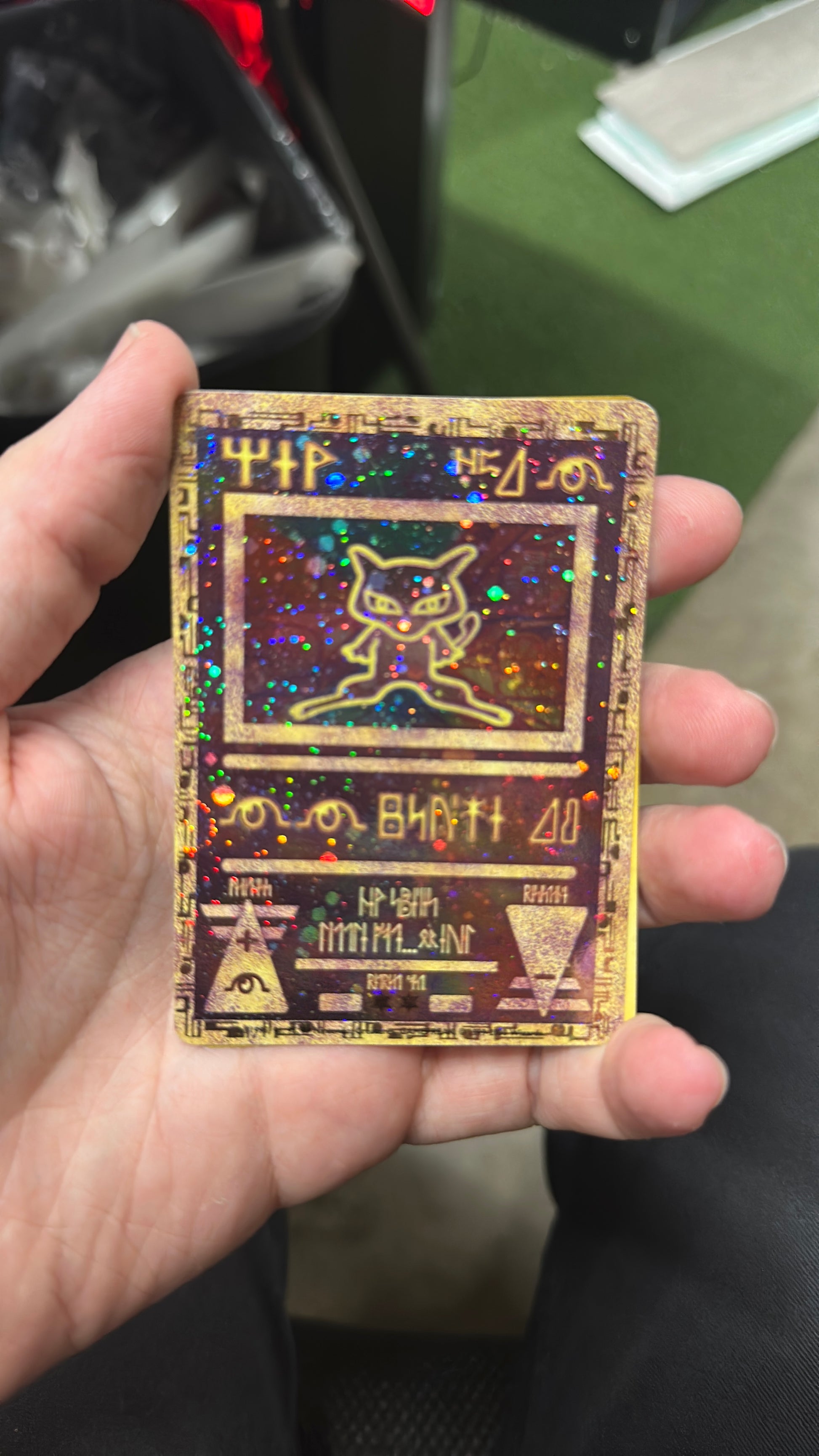 Ancient Mew Miscellaneous Cards & Products #1 — front