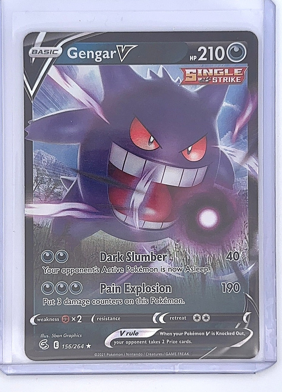Gengar V #156/264 — front