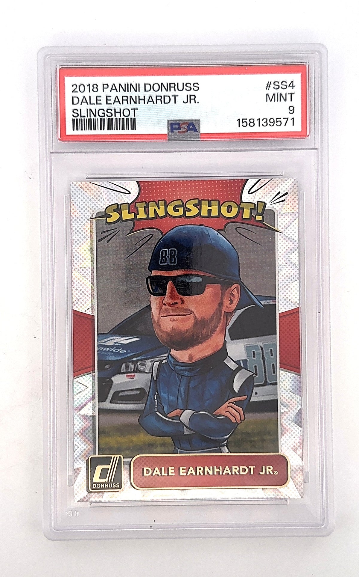 Dale Earnhardt Jr SlingShot 2018 Donruss — front