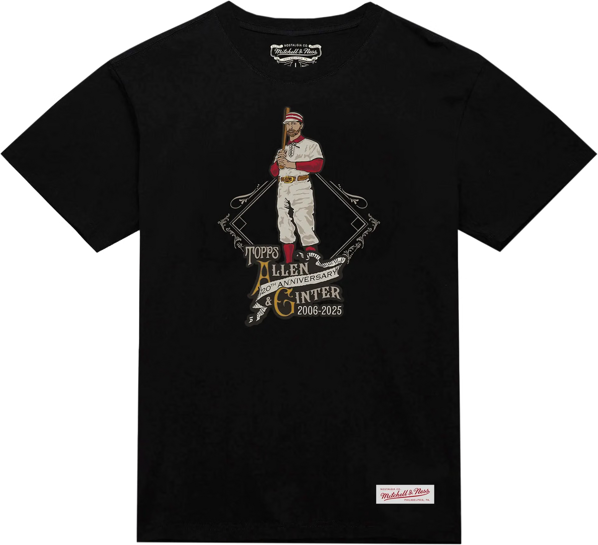 Topps Allen & Ginter Black Vintage Batter Tee