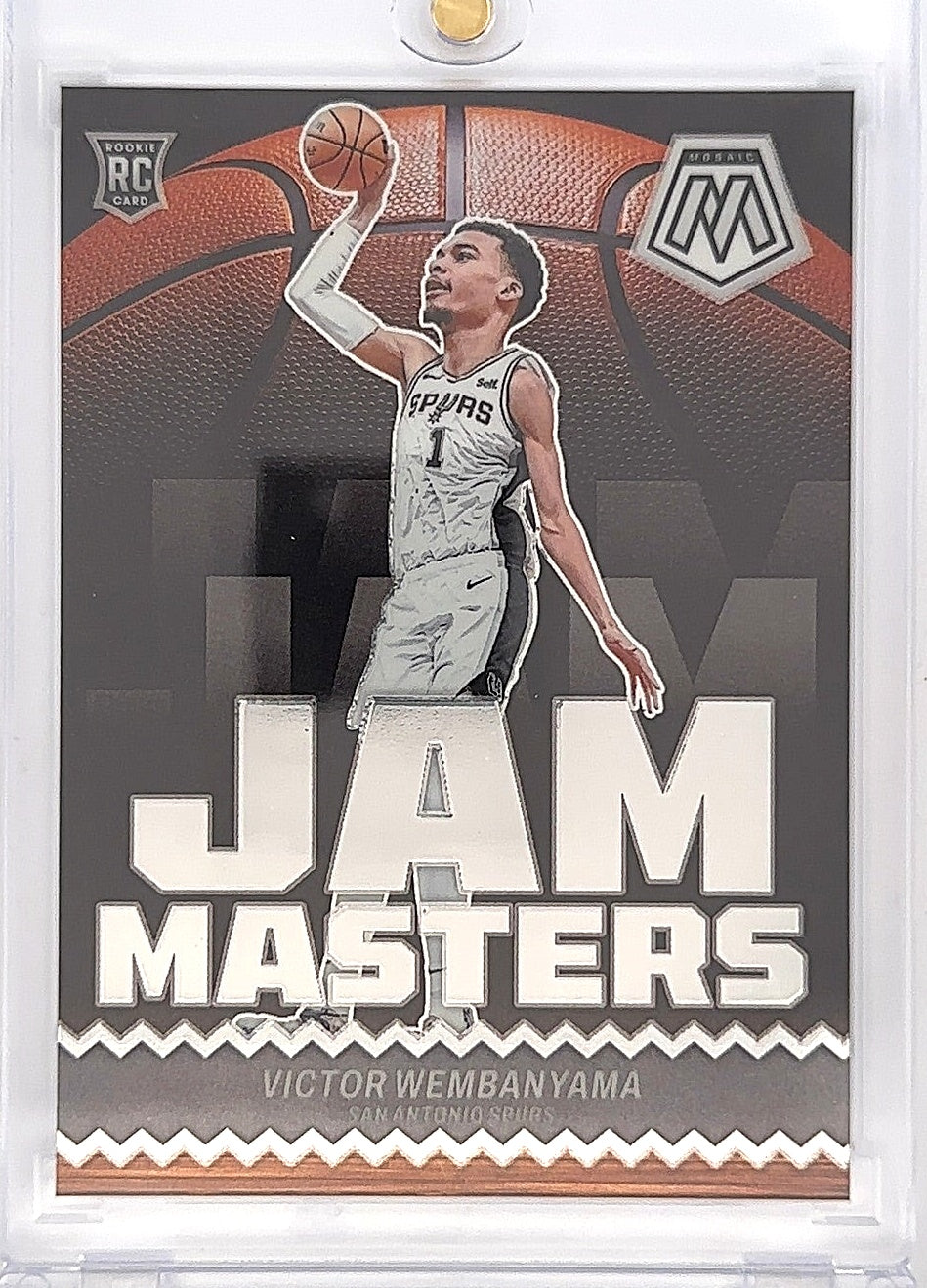 2023 Panini Mosaic Jam Masters Victor Wembanyama #3 — front