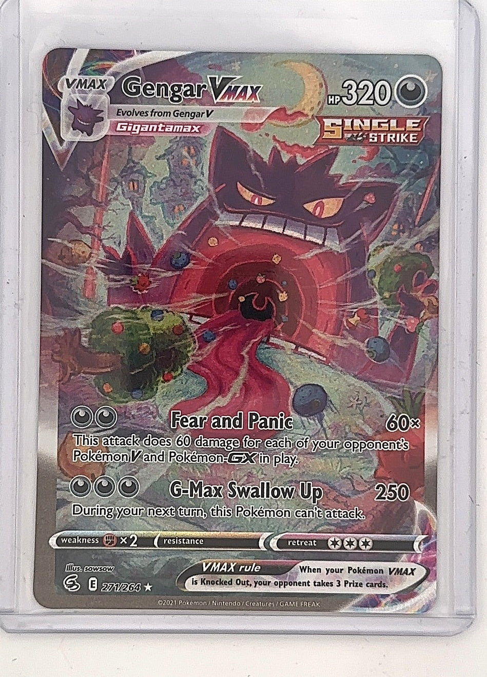 Gengar VMAX (Alternate Art Secret) #271/264 — front