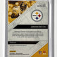 Jerome Bettis Limited Auto /10 Limited Monikers — back