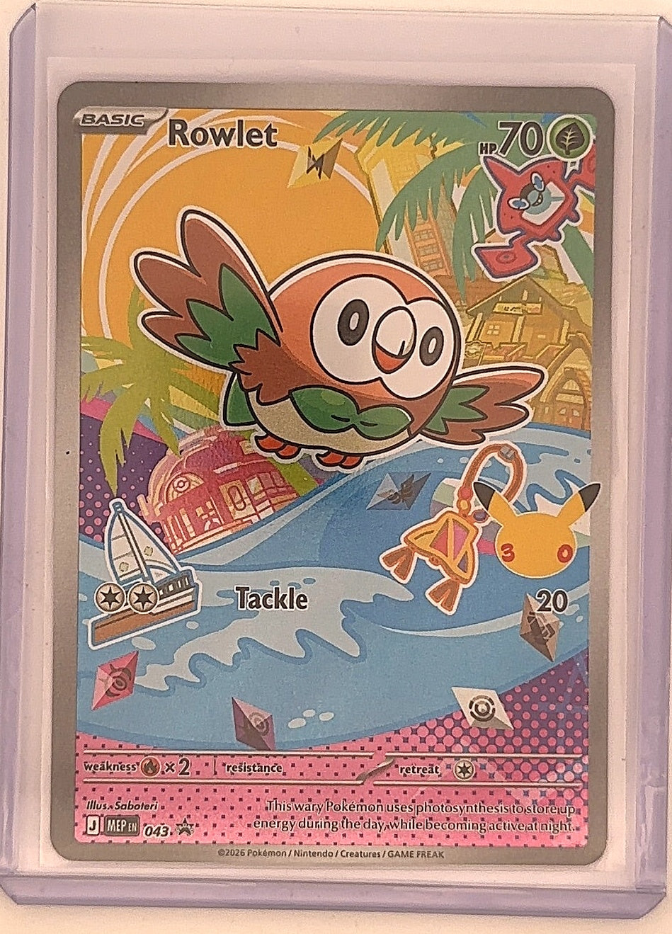 Rowlet - 043 #043 — front