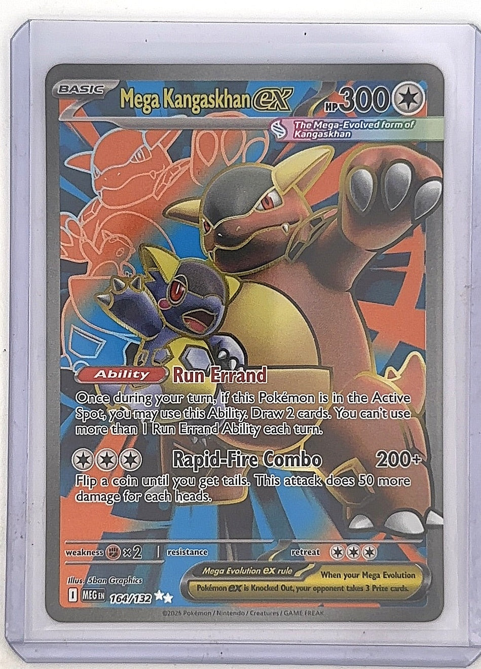 Mega Kangaskhan ex - 164/132 #164/132 — front