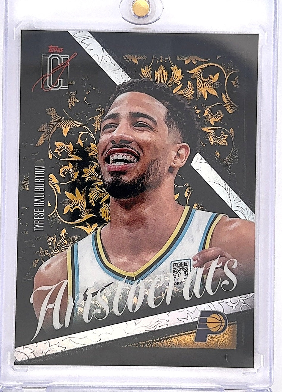 2025 Topps Signature Class Aristocrats Tyrese Haliburton #AR-15 — front