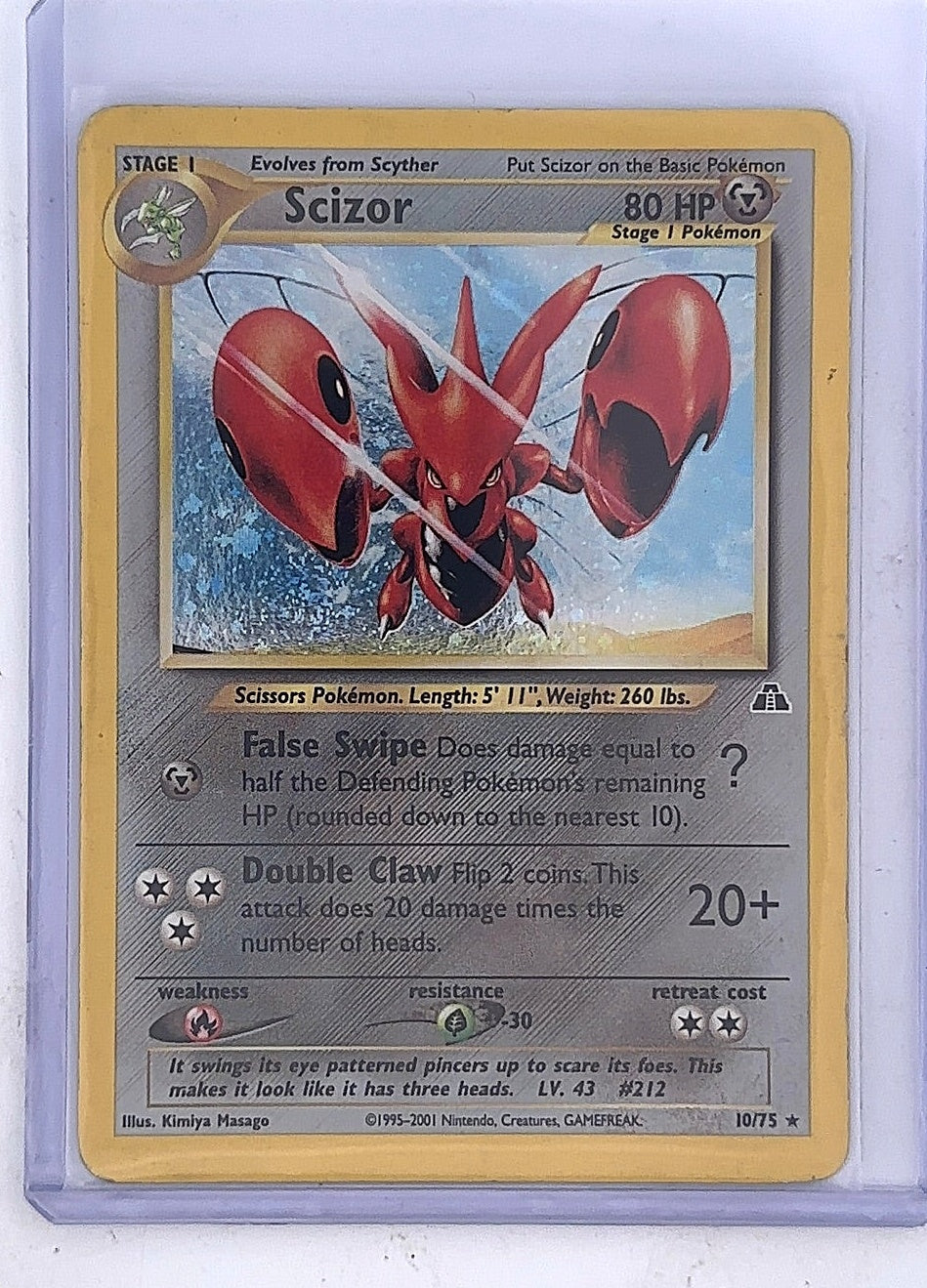 Scizor (10) #10/75 — front