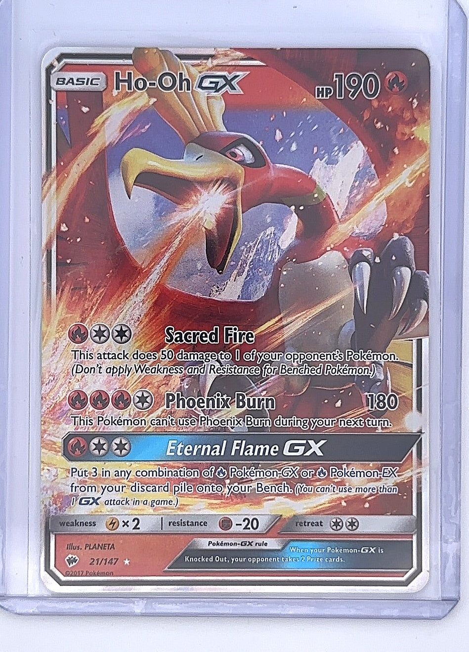 Ho-Oh GX #21/147 — front